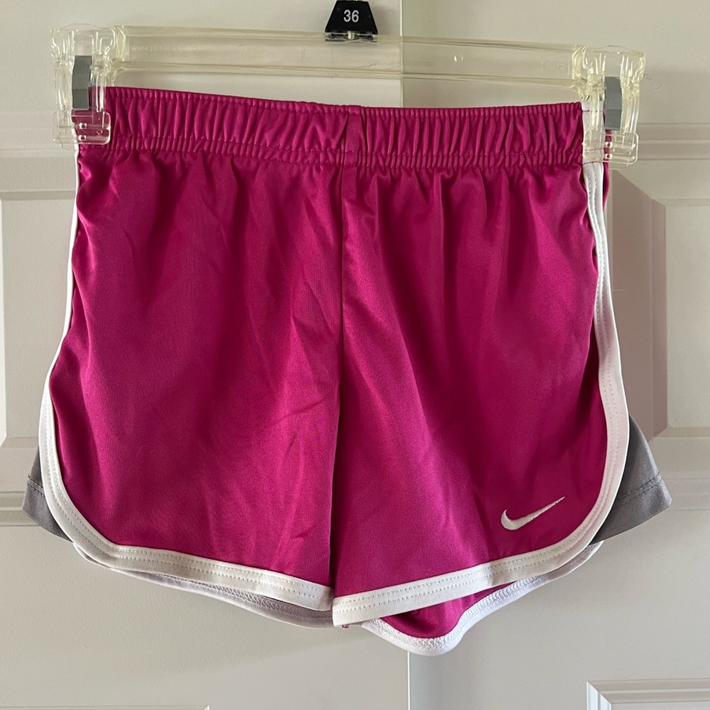 Nike Girls Pink Dry Fit Shorts Size 6X